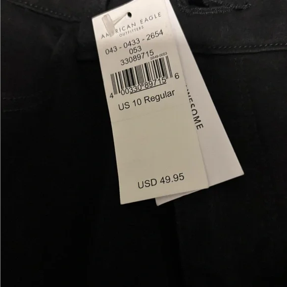 American Eagle Outfitters Black Dream Jeans Size 10 - Picture 4 of 6